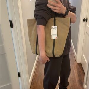 Stylish Beige Tote Bag